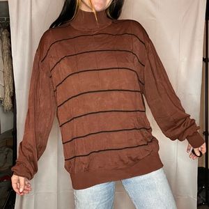 Striped fall sweater